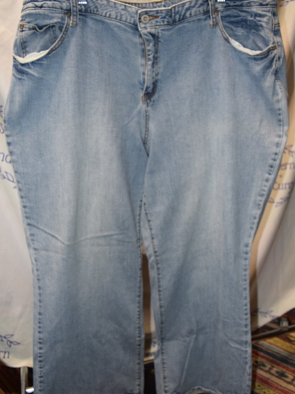 Cato Premier Blue Jeans, Size 28W